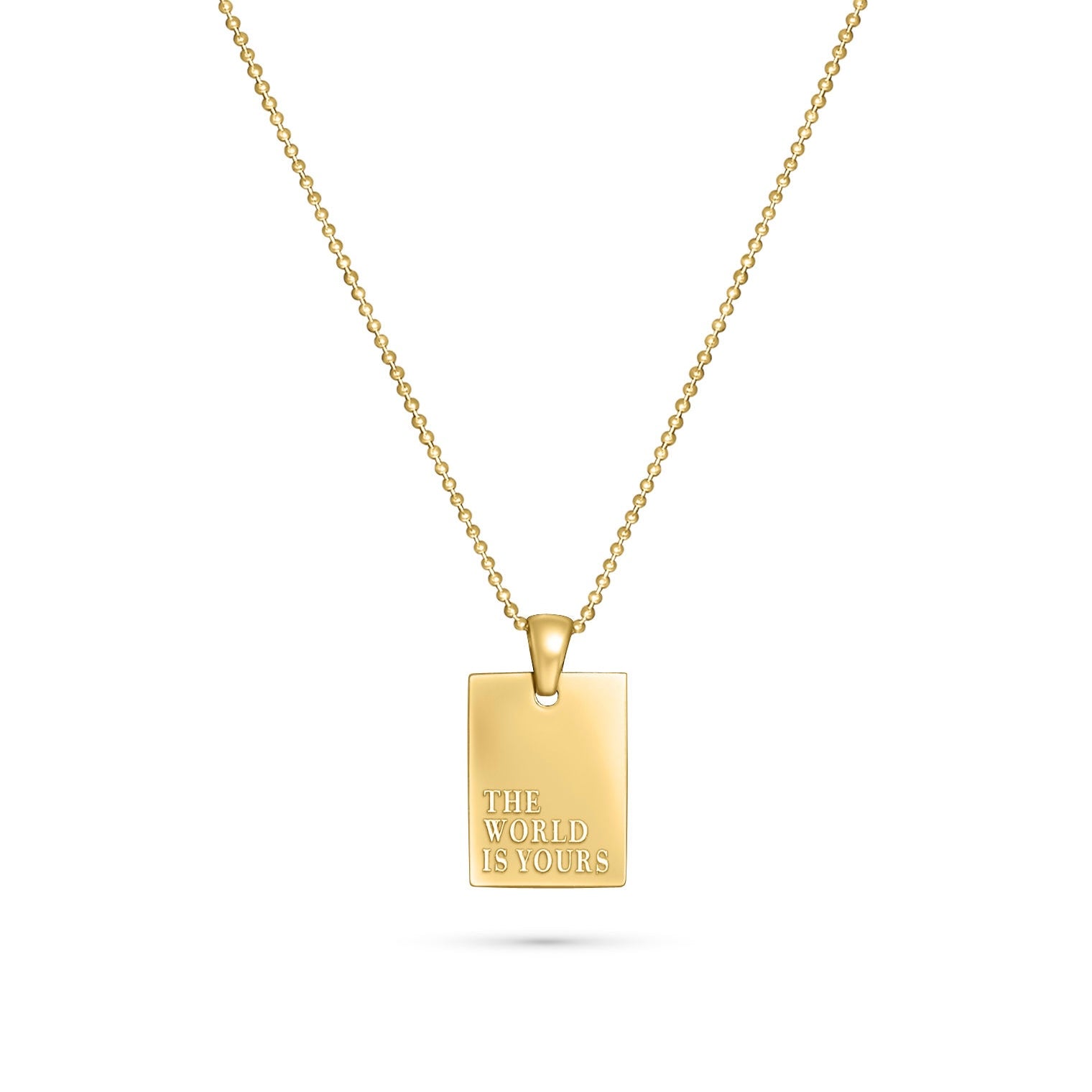 The World is Yours Necklace