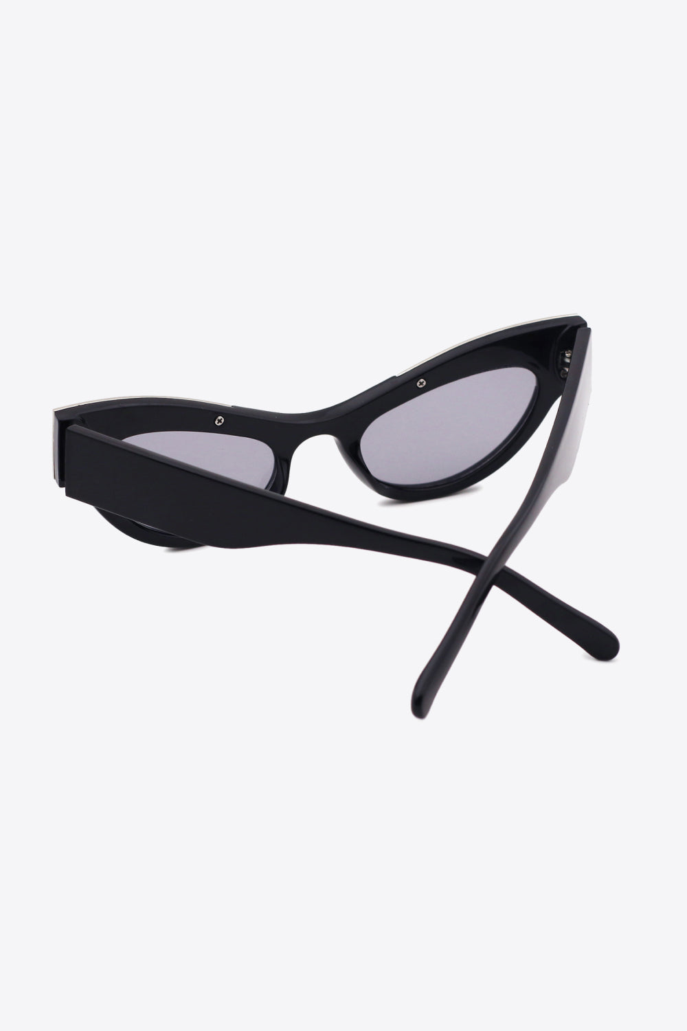 UV400 Rhinestone Trim Cat-Eye Sunglasses - Image 7