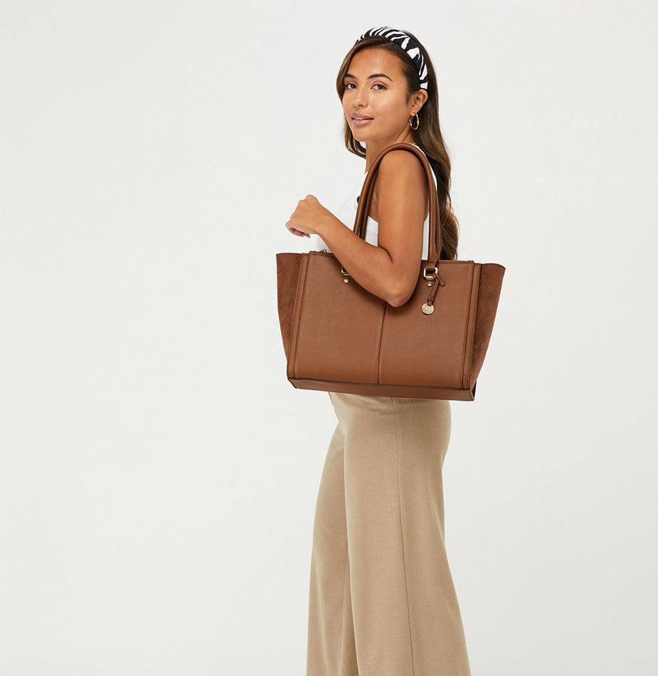 Lenny Vegan Tote Bag - Image 2