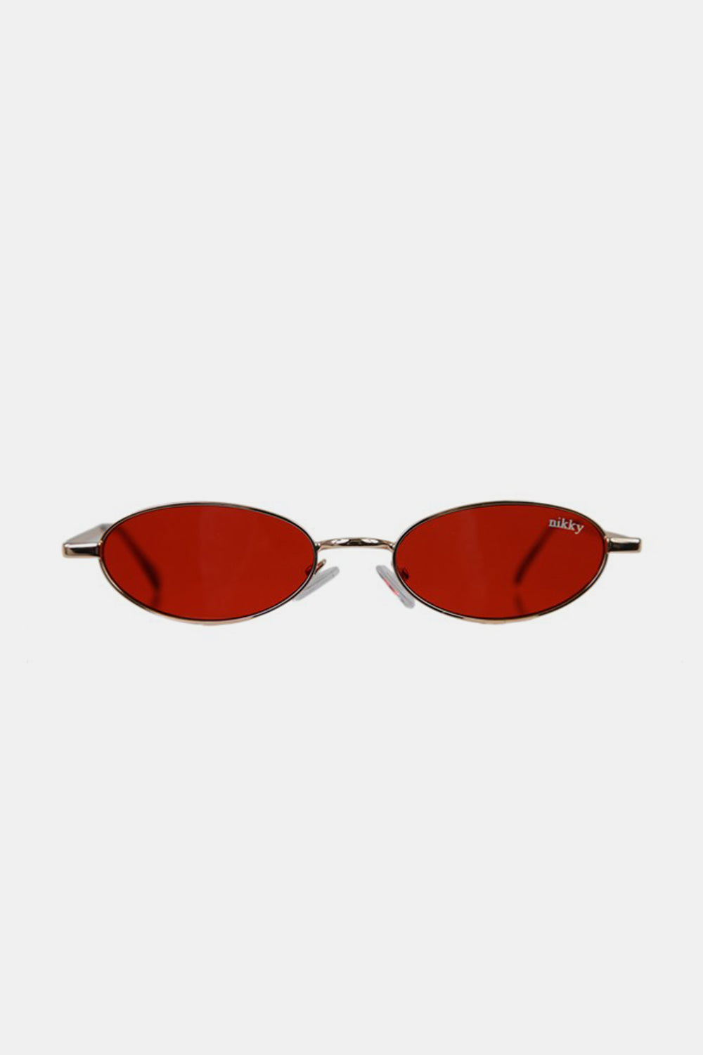 Nicole Lee USA Metal Frame Finley Oval Sunglasses - Image 2