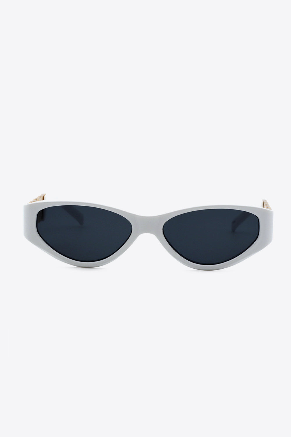 Chain Detail Temple Cat Eye Sunglasses - Image 2