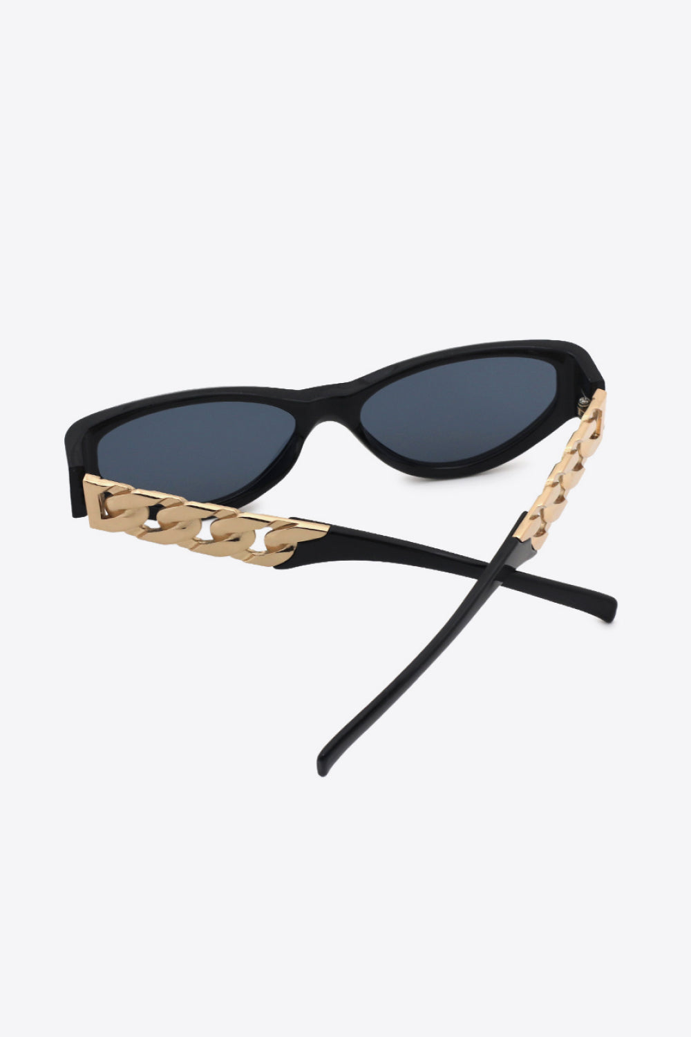 Chain Detail Temple Cat Eye Sunglasses - Image 14