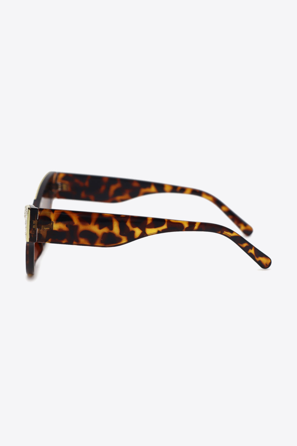 UV400 Rhinestone Trim Cat-Eye Sunglasses - Image 2