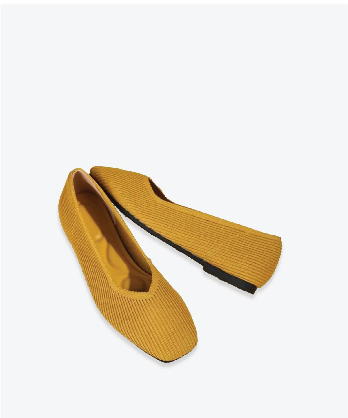 MOUSSE FIT Women Minimalist Square Toe Flat Ballerinas - Image 17