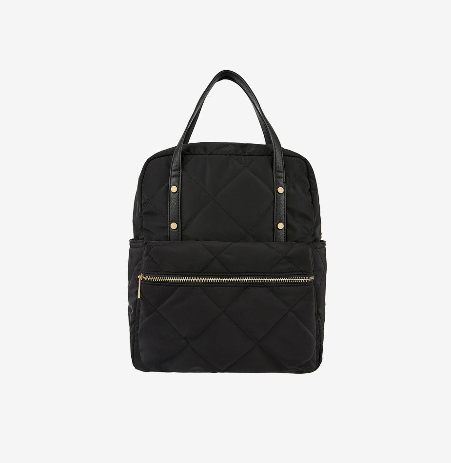 Emmy Vegan Quilted Backpack - Image 3