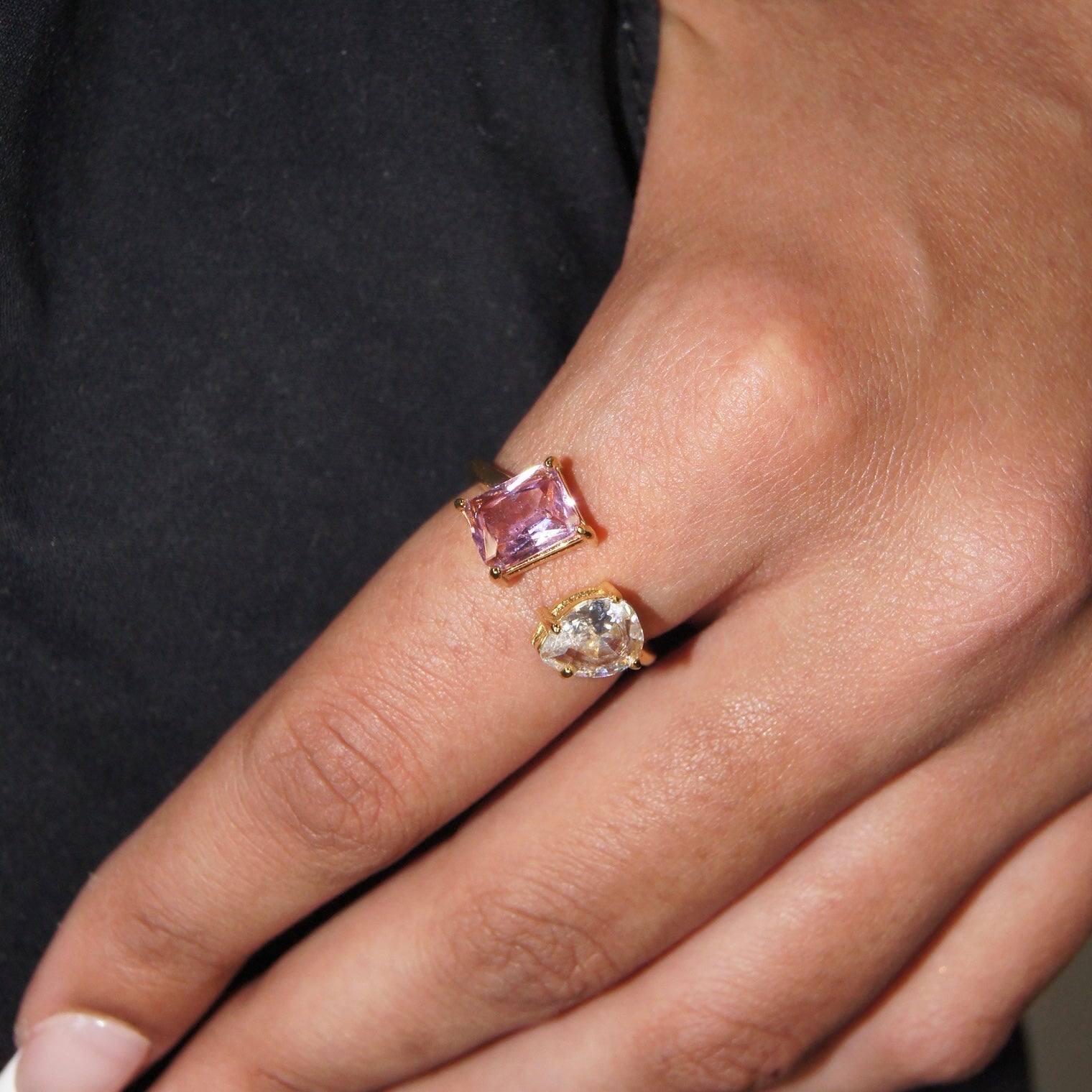 Big Two Stone Rings - Image 3